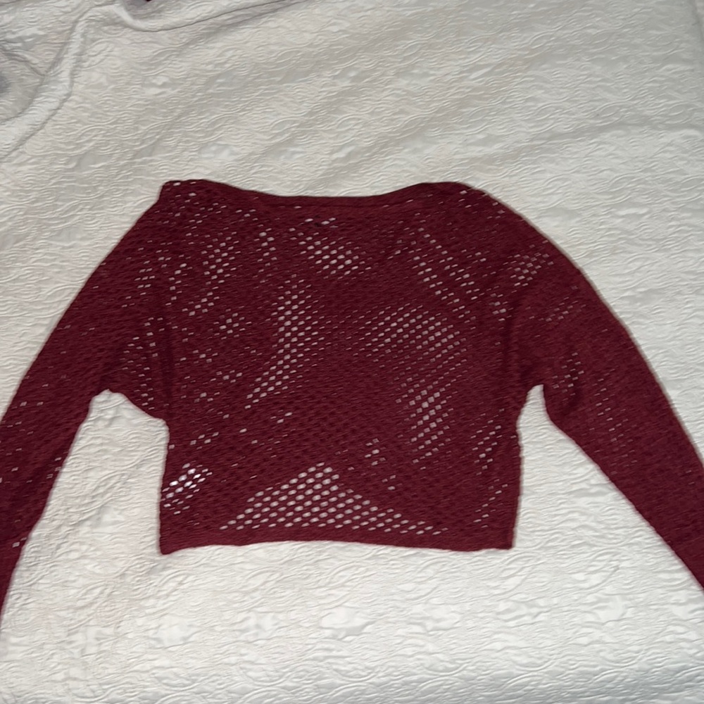 Pretty knit top super soft